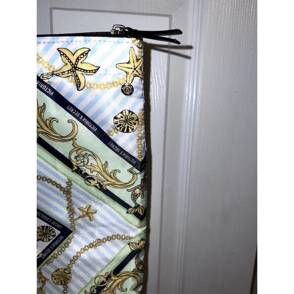 NWOT VICTORIA'S SECRET Insulated Cooler Tote Bag Zip Top Nautical Beach Themed - Picture 10 of 16